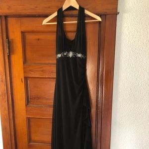 Classy Black floor length gown